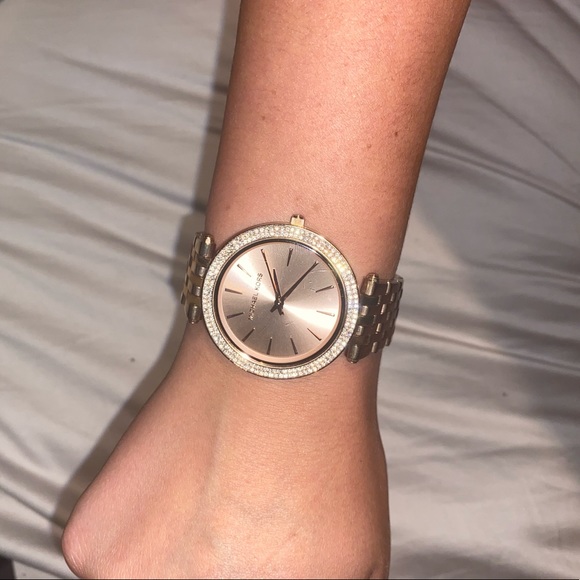 Micheal Kors Darci Watch with Glitz Accents main image 2